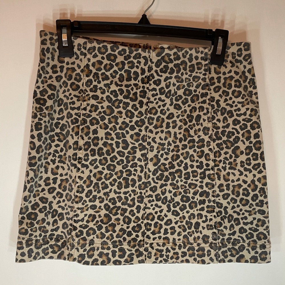 Cheetah skirt